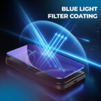 MONTRA SnapGlass – Anti-Blue Light Tempered Glass for iPhone with Clear Finish, Triple-Strengthened 9H, Easy Installation - Image 9