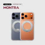 MONTRA MagStand Case — Case Magsafe for iPhone 17 Pro Max with 360° Metal Ring Stand & AuroGuard Coating