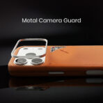 MONTRA Case — Premium Leather MagSafe Case with Metal Camera Guard - Image 5