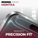 MONTRA Infinity Glass – 3D AR Privacy Tempered Glass for iPhone with 0.25mm Curved, 9H, Oleoshield - Image 11