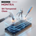 MONTRA SnapGlass – AR Privacy Tempered Glass for iPhone with Clear Finish, Triple-Strengthened 9H, Easy Installation - Image 12
